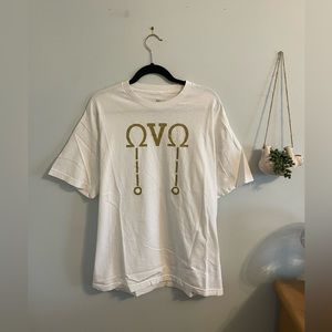 OVO drake 2013 white omega tee size XL FRIENDS AND FAMILY